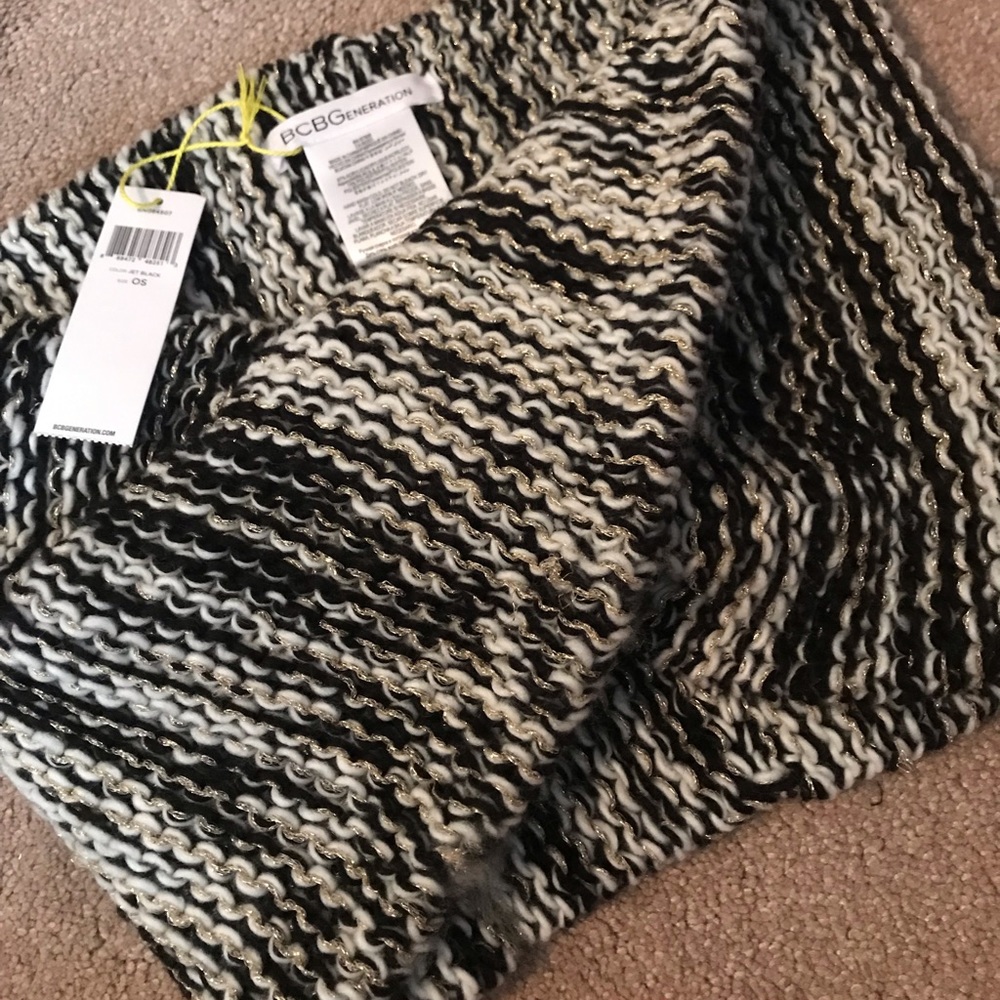 BCBG twisted neck infinity scarf